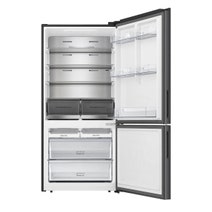 Hisense 503L EcoVision Bottom Mount Fridge Dark Stainless Steel HRBM503E hero image