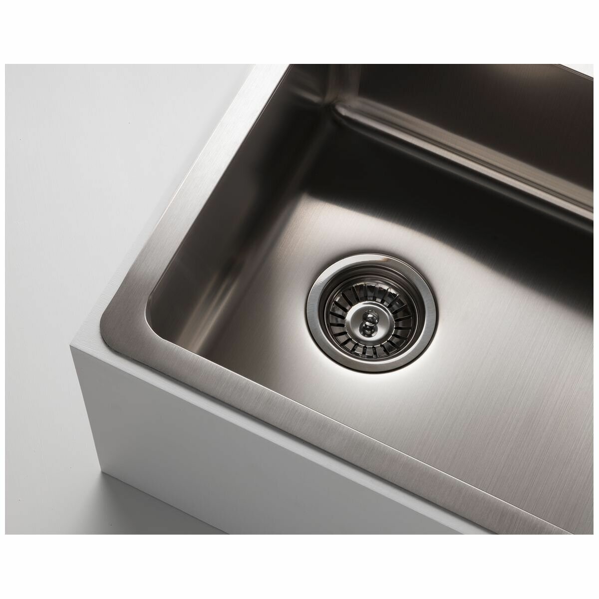Titan large and Medium Bowl Sink Brushed Steel TSSS4052 hero image