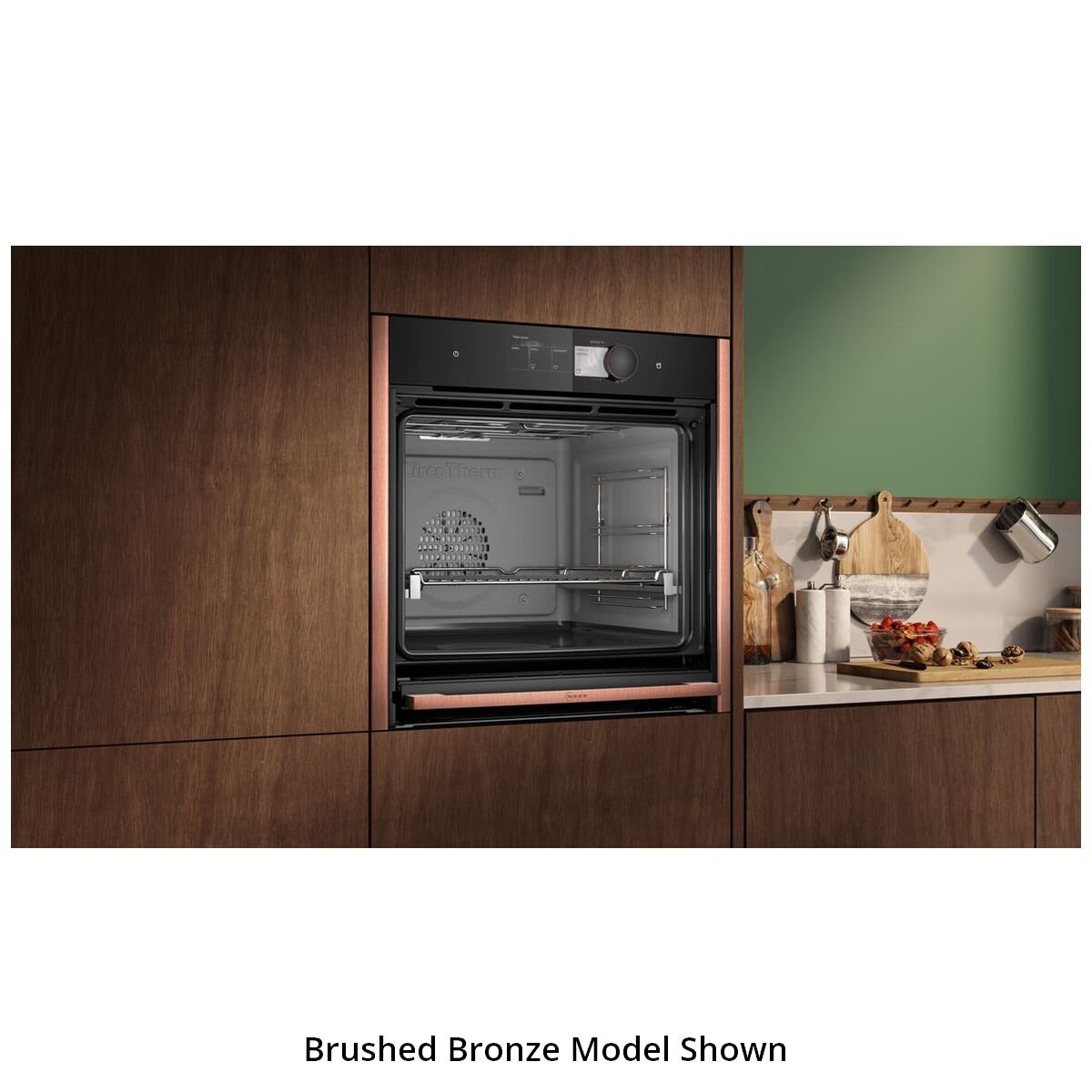 NEFF 60cm Slide & Hide Oven with Full Steam Metallic Silver B69FY5CY0A-MS hero image