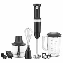 KitchenAid KHBBV83 Cordless Hand Blender Matte Black 5KHBBV83ABM hero image