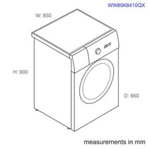 Samsung AddWash 8.5kg Front Load Washing Machine WW85K6410QX hero image