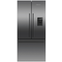 Fisher & Paykel Series 7 487L French Door Refrigerator with Ice and Water Black Stainless Steel RF522ADUB5 image NaN