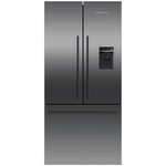 Fisher & Paykel Series 7 487L French Door Refrigerator with Ice and Water Black Stainless Steel RF522ADUB5 hero image