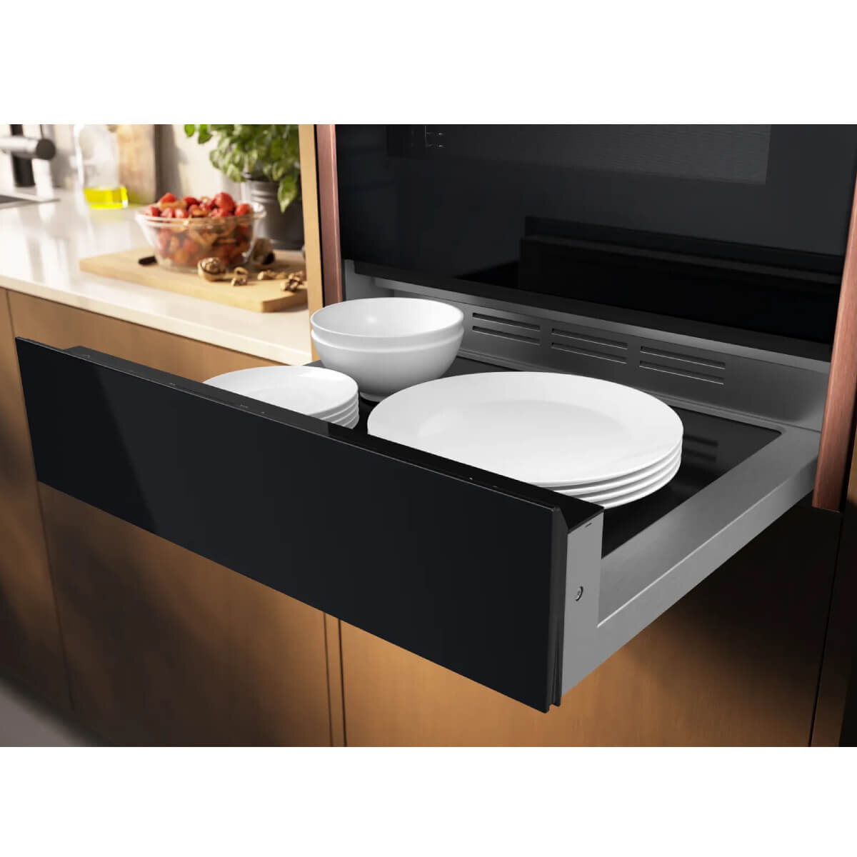 NEFF Flex Design 14cm Built-In Multifunctional Warming Drawer Anthracite Grey N29HA11Y1A-AG hero image