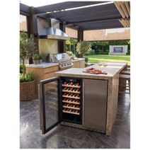 Bosston 180L Double Door Beer and Wine Alfresco Fridge BOS180W2D hero image