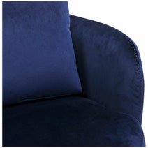 Kalona Toledo Royal Blue Swivel Armchair - 186SA-1P-TX1229 hero image