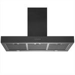 Schweigen 90cm Wallmount Canopy Rangehood Matte Black TSH-900B hero image