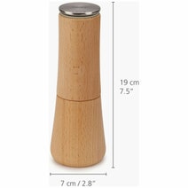 Joseph Joseph Milltop Wood Salt & Pepper Grinders JJBUND1 hero image