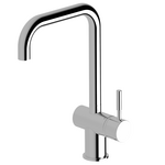 Sussex Taps Voda Square Sink Mixer Tap - Chrome VSMQ hero image