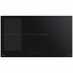 Haier 90cm Induction Cooktop Five Zones with Flexi Zone HCI905FTB3 hero image