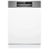 Bosch 60cm Series 8 Semi Integrated Dishwasher Brushed Steel SBI8ECS01A image NaN
