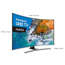 Samsung UA65NU8500 65 Inch 165cm Smart 4K Ultra HD Curved LED LCD TV hero image