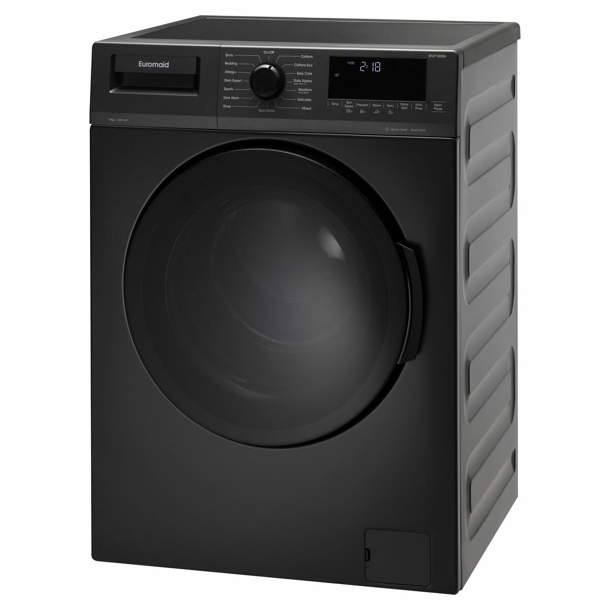 Euromaid 10kg Front Load Washing Machine EFLP1000G hero image