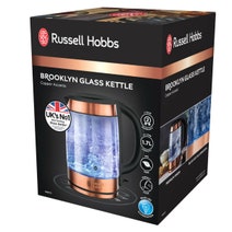 Russell Hobbs Brooklyn Glass Kettle Copper RHK172 hero image