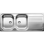 Blanco BTIPO8SRHD Double Bowl Right Hand Drainer Sink hero image