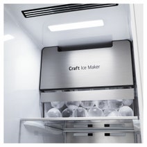 LG 635L Side by Side Fridge with InstaView Door-in-Door GS-V635MBLC hero image