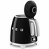 Smeg 50s Retro Style Electric Mini Kettle Black KLF05BLAU image NaN
