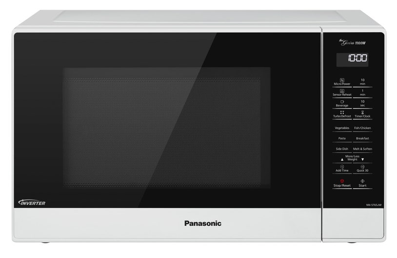 Panasonic NN-ST65JWQPQ 32L Inverter Sensor 1100W Microwave Oven