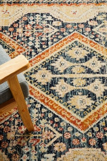 Rug Culture Legacy Medium Multi-coloured Rug 230X160CM - LEG-863-NAVY-230X160 hero image