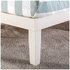 Zinus Double Moiz Solid Wood Bed Base White AU-RWPBWH-14D image NaN