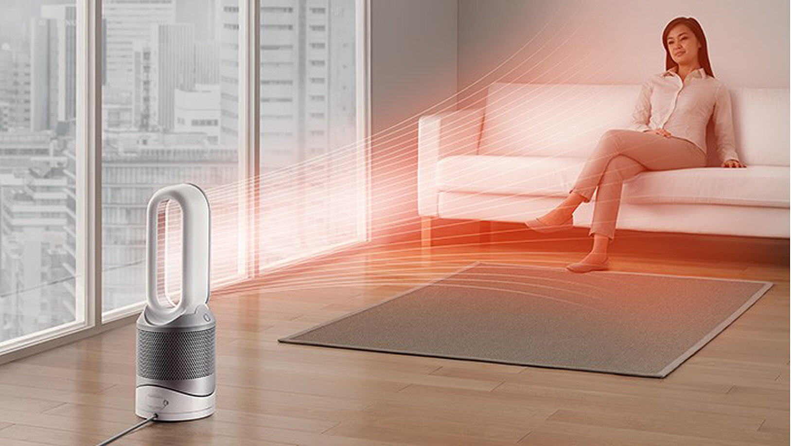 Dyson Pure Hot + Cool Link Purifier Fan Heater 308008-01 hero image