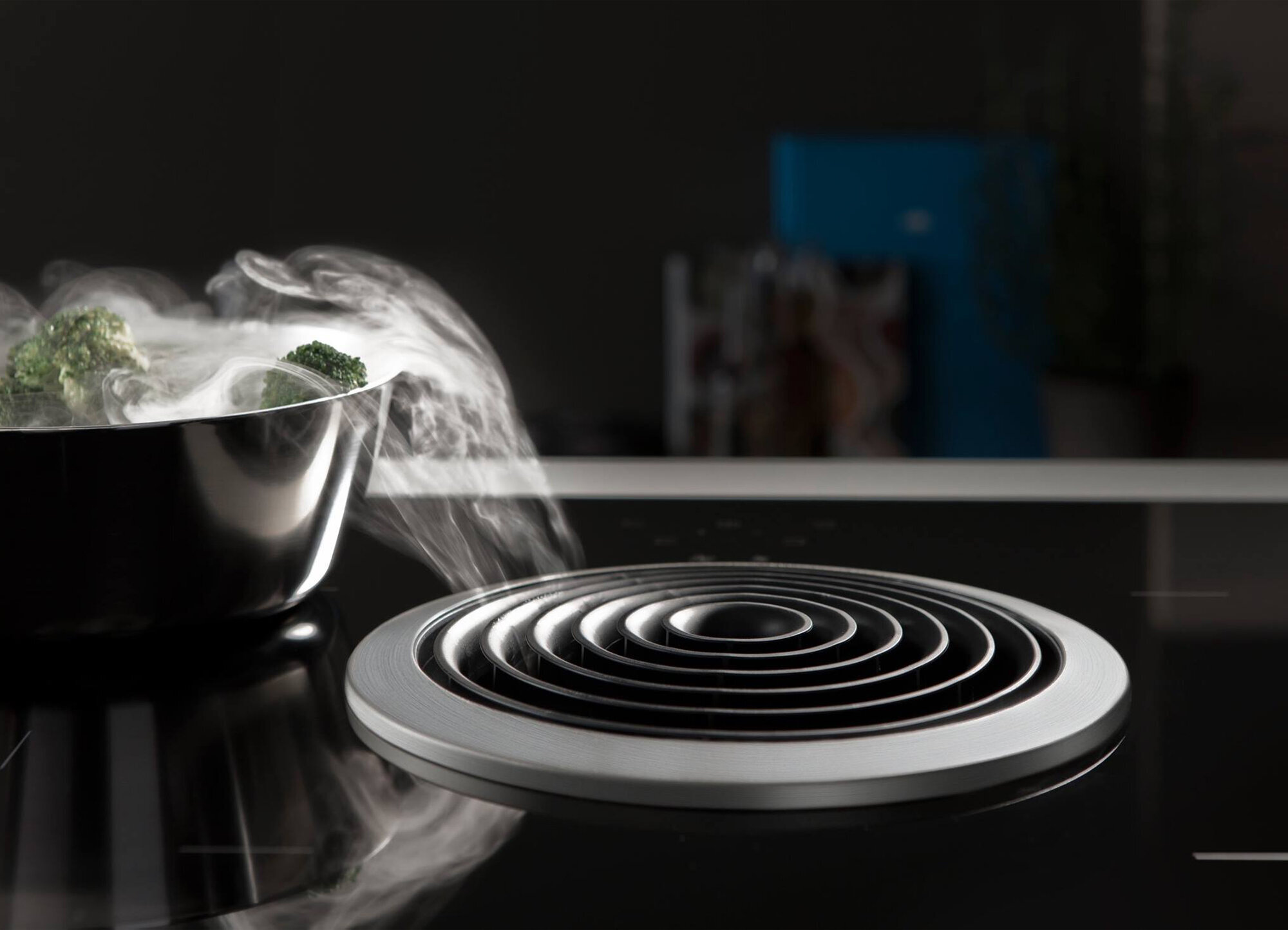 BORA BIU 76cm Basic Induction Cooktop with Integrated Ventilation System hero image