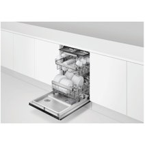 Fisher & Paykel Series 9 Contemporary Tall Built Under Dishwasher Black DW60UZT4B2 hero image