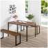 Zinus Louis 3 Piece Dining Set Brown AU-TS-4830 image NaN