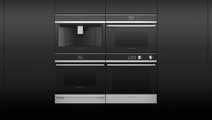 Fisher & Paykel Series 9 60cm Contemporary Compact Combi-Microwave Oven OM60NDB1 hero image