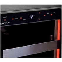 Artusi 160 Bottle Dual Zone Double Door Wine Cellar AWCD160BV hero image