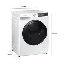 Samsung 8.5kg AddWash Front Load Smart Washing Machine WW85T754DBT hero image