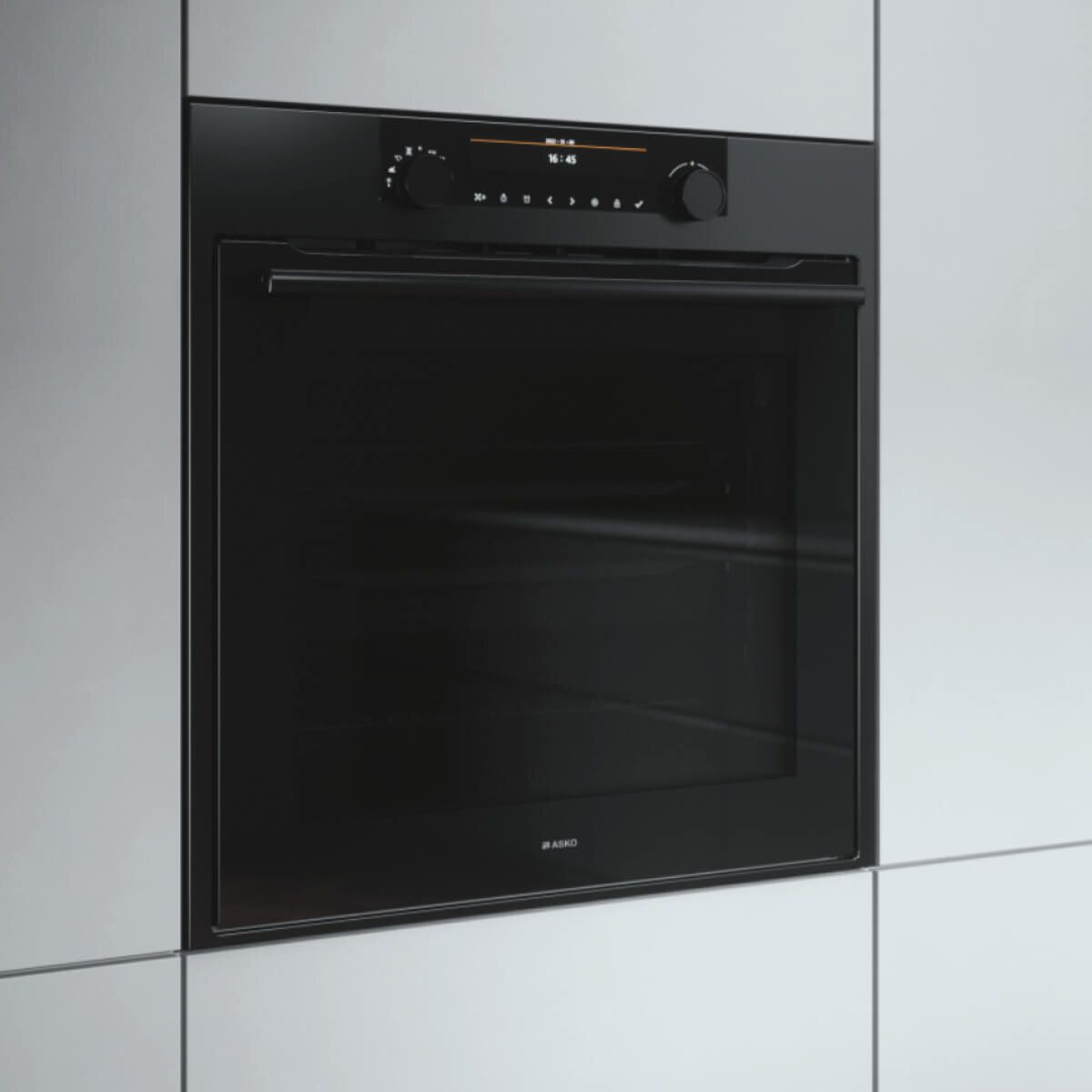 ASKO 60cm Pyrolytic Built-In Craft Oven Graphite Black OP8687A1 hero image
