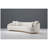 Kalona Elcomo Curved 3.5 Seat Sofa Oatmeal COMO05EBLG1602601 image NaN