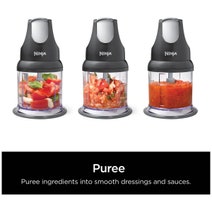 Ninja Professional Stackable Chopper Black NJ100 hero image