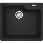 Franke Urban Fragranite 560mm Single Bowl Topmount Sink Matte Black UBG610-56MB hero image