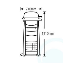 Weber Family Q Q3100 Natural Gas BBQ 56067224 hero image