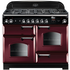Falcon 110cm Classic Freestanding Dual Fuel Oven/Stove Cranberry and Chrome CLA110DFFCY-CH image NaN