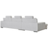 Kalona Ahlbeck Shell Three Seater Right Facing Chaise Sofa 6765-RAF-TX2221 image NaN