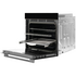 Omega 60cm 16 Function Built-in Electric Single Pyrolytic Oven with AirFry Midnight OBOP6016AM image NaN