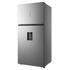Hisense 496L Top Mount Refrigerator with Non-Plumbed Water Dispenser Stainless Steel HRTF497SW image NaN