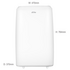 Omega Altise 5.2kW Slimline Portable Air Conditioner OAPC187 image NaN