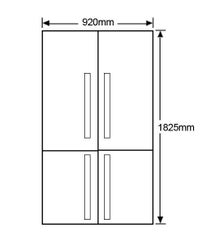 Smeg FQ60XPA 583L French Door Fridge hero image