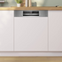 Bosch 60cm Series 8 Semi Integrated Dishwasher Brushed Steel SBI8ECS01A image NaN