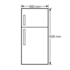 Samsung 320L Top Mount Fridge SR320MLS image NaN