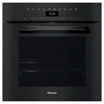 Miele H7464BPB 60cm VitroLine Pyrolytic Built-in Oven hero image