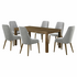 Ostro Mt Martha 7 Piece Dining Set DIMTMA07PCK008 image NaN