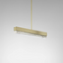 CTO Lighting Artes 600 Pendant Light - Satin Brass ARTPE6SBHA image NaN