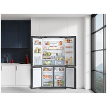 Hitachi 569L French Door Refrigerator Matte White Glass Finish RWB640VT0X-1MGW hero image