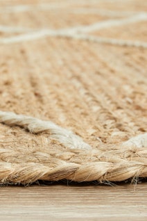 Rug Culture Nosa Large Natural & White Rug 280X190CM - NSA-222-NAT-280X190 hero image