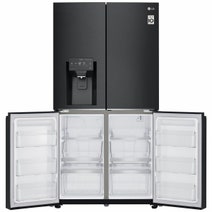 LG 637L French Door Fridge with Ice Maker & Water Dispenser GF-D706MBL hero image